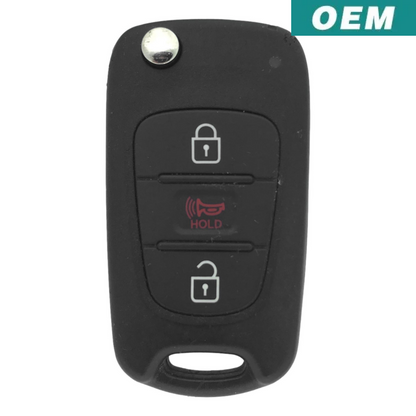Kia Sportage 2012-2013 OEM 3 Button Flip Key Remote NYOSEKSAM11ATX (SL)