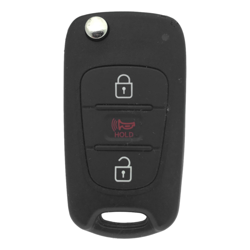 Kia Sportage 2012-2013 OEM 3 Button Flip Key Remote NYOSEKSAM11ATX (SL)