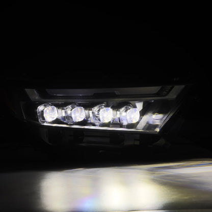 AlphaRex 19-23 Toyota RAV4 (High Trim) NOVA LED Projector Headlights Black 880870 *Discontinued