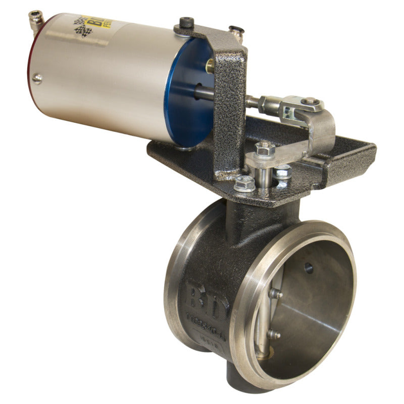 BD Diesel Exhaust Brake W/ APPS Remote Mount Vacuum Controlled 60PSI 4" Exhaust 98.5-02 5.9L Cummins