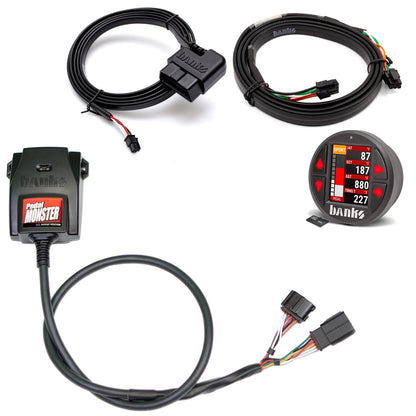 Banks Power Pedal Monster Kit Sumitomo TS 025 Sealed Series 6-Way With iDash Data Pro 64328-P