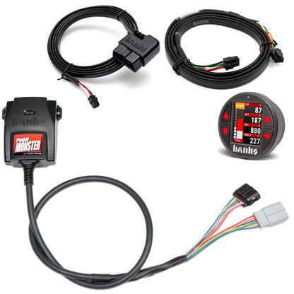 Banks Power Pedal Monster Kit Sumitomo TS 025 Sealed Series (Gray) 6-Way PM-07 With iDash Pro 64342-P
