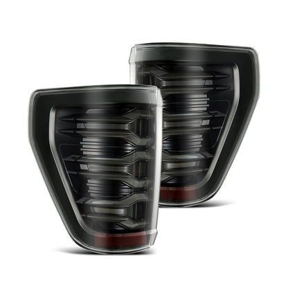 AlphaRex 21-22 Ford F150 LUXX LED Projector Tail Lights - Alpha-Black 653010 *Discontinued