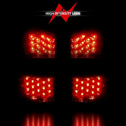 Anzo 2000-2006 Chevrolet Suburban LED Taillights Red/Clear