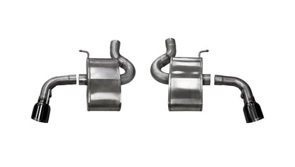 Corsa Performance 2016 Chevrolet Camaro SS 6.2L V8 2.75in Black Xtreme Axle-Back Exhaust