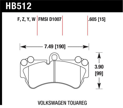 Hawk HPS Street Brake Pads