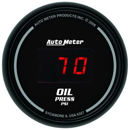 Autometer Digital 5-Gauge Kit - Sport Comp ATM6300