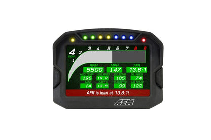 AEM CD-5G Carbon Digital Dash Display w/ Interal 10Hz GPS & Antenna