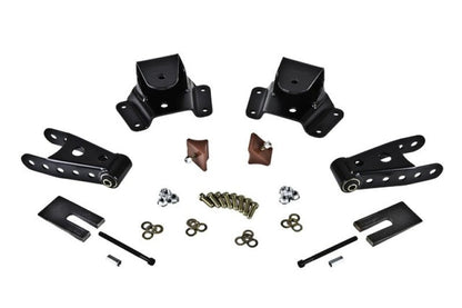 Belltech Shackle And Hanger Kit 75-91 Gm C30 Crewcab/dually 4inch