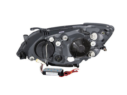 Anzo 2001-2005 Lexus Is300 Projector Headlights w/ Halo Black
