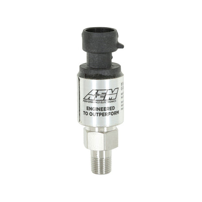 AEM 1000 PSIg Stainless Sensor Kit - 1/8in NPT Male Thread to -4 Adapter