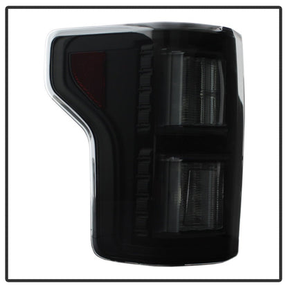 Spyder Ford F150 2015-2017 Light Bar LED Tail Lights - Black Smoke ALT-YD-FF15015-LBLED-BSM 5083685