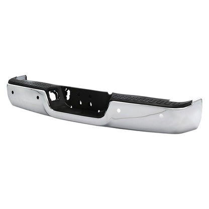 SPYDER xTune 09-18 Dodge Ram 1500 w/Parking Sensor OEM Style Steel Rear Bumper - Chrome RB-DR09-SET-WS-C 9047022