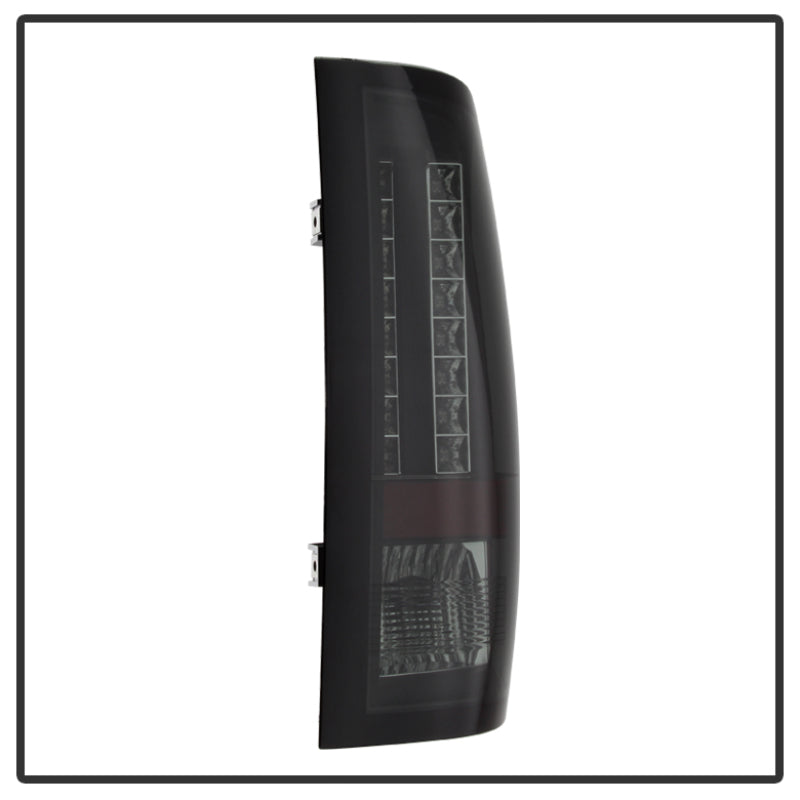 Spyder Chevy Silverado 07-13 LED Tail Lights Blk Smke ALT-YD-CS07-LED-BSM 5078032