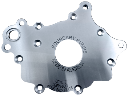 Boundary 18+ Ford Coyote (All Types) V8 Oil Pump Assembly Billet Vane Ported MartenWear Treated Gear CM-S2-R2