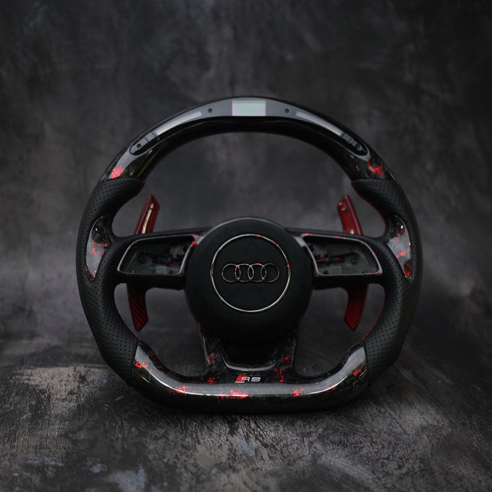 Audi A5 Custom Steering Wheel | 2017-2020 A5, RS3, RS4, RS5, S3, S4, S5