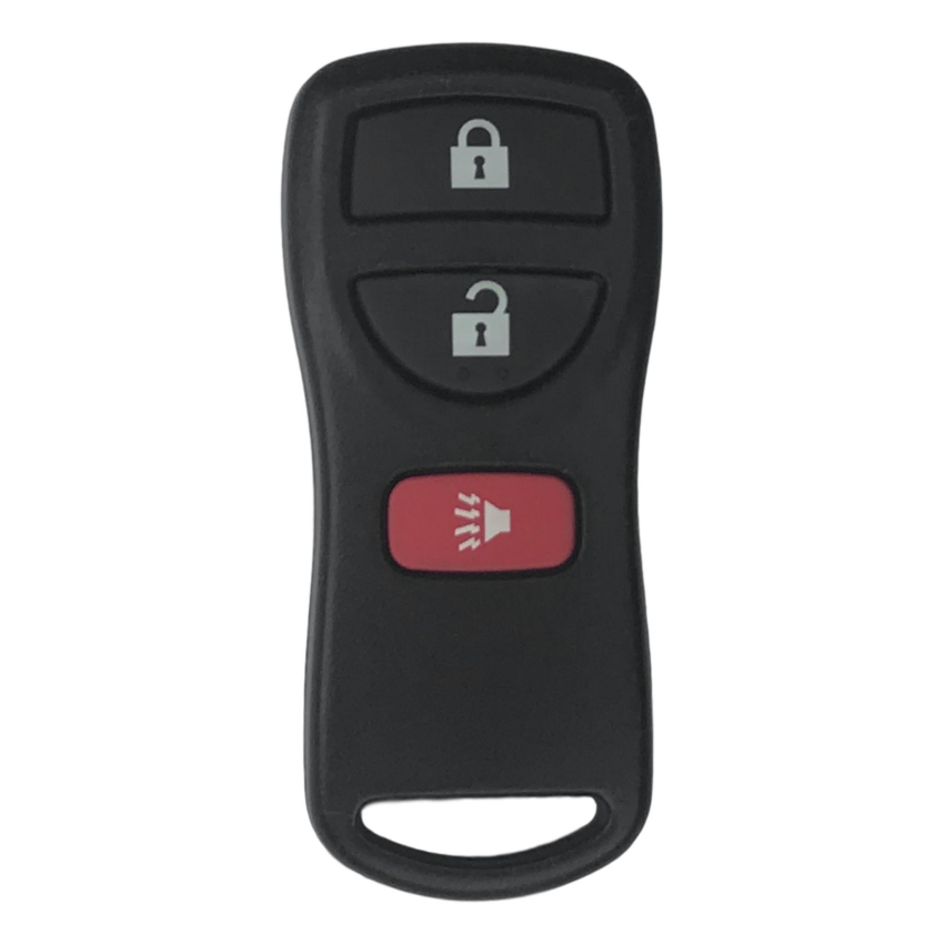 Nissan Infiniti 2005-2012 3 Button Keyless Entry Remote Shell KBRASTU15