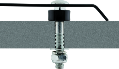 BikeMaster Heavy Duty Wheel Chock - Silver 152453