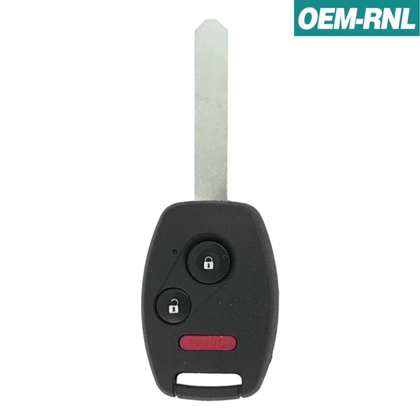 Honda 2005-2014 OEM 3 Button Remote Head Key OUCG8D-380H-A
