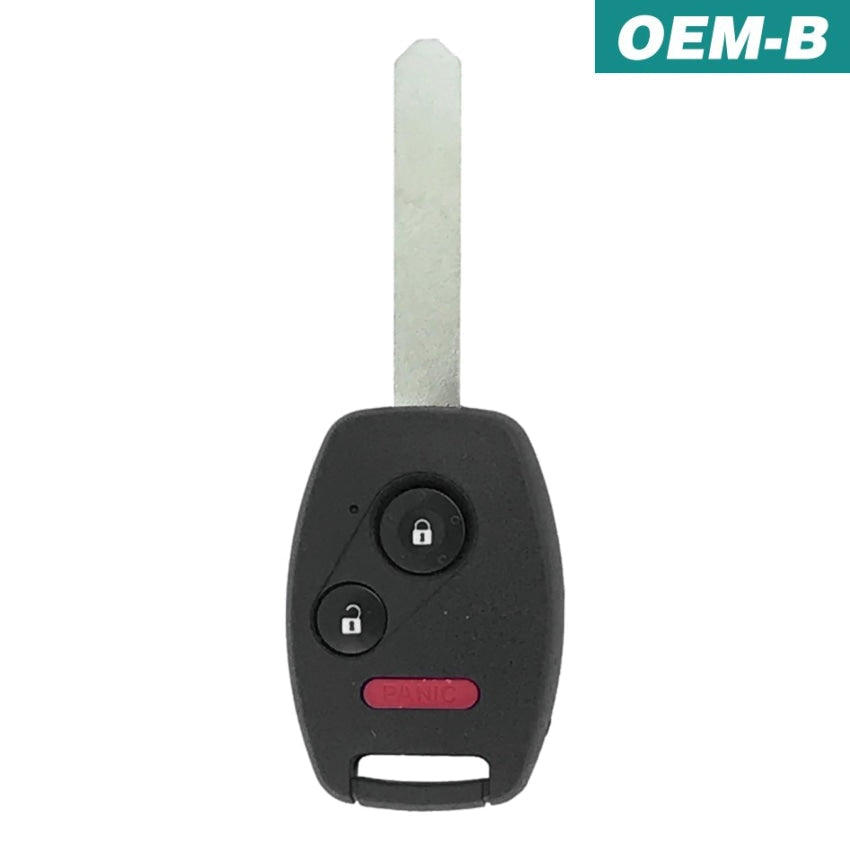 Honda 2005-2014 OEM 3 Button Remote Head Key OUCG8D-380H-A