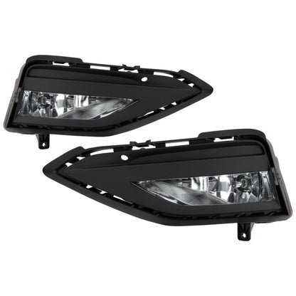 Spyder VW Jetta 19-20 OEM Style Fog Lights w/Universal Switch - Clear (FL-VJ2019-C) 5087164