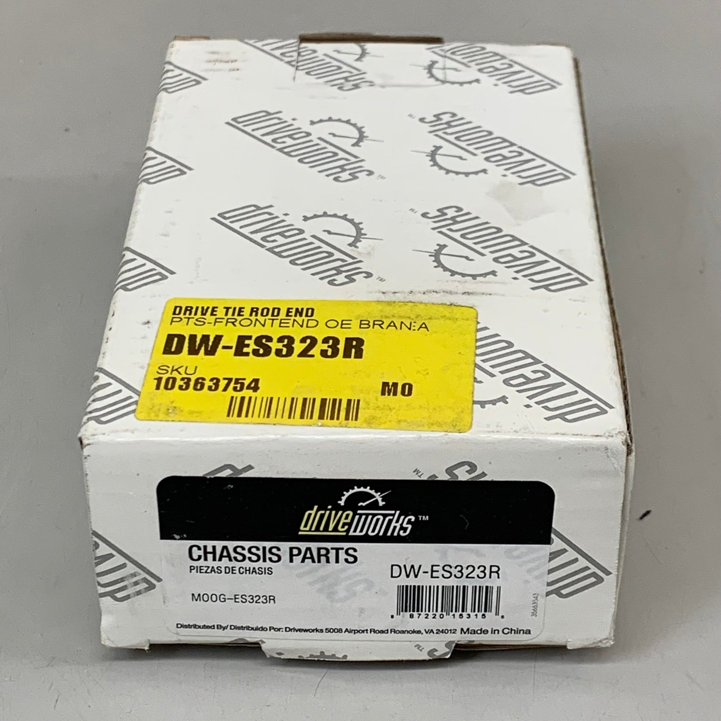 DRIVE WORKS Front Outer Tie Rod End Driver Side For Chevrolet Models ES323R