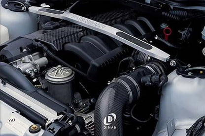 Dinan Strut Tower Brace - 1992-2000 BMW 323i/325i/328i/M3/Z3 Front - Brushed Aluminum - E36/E37