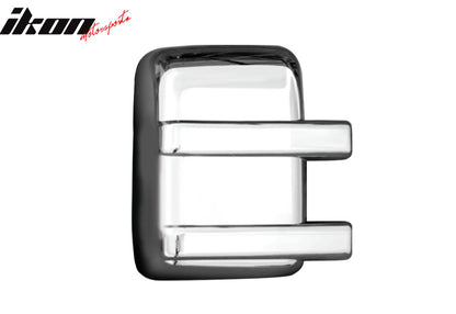 2008-2016 Ford F-250 Super Duty Chrome Side Rearview Mirror Cover ABS