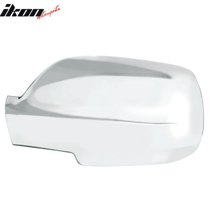 2005-2010 Jeep Grand Cherokee Chrome Side Mirror Cover Cap Trim ABS