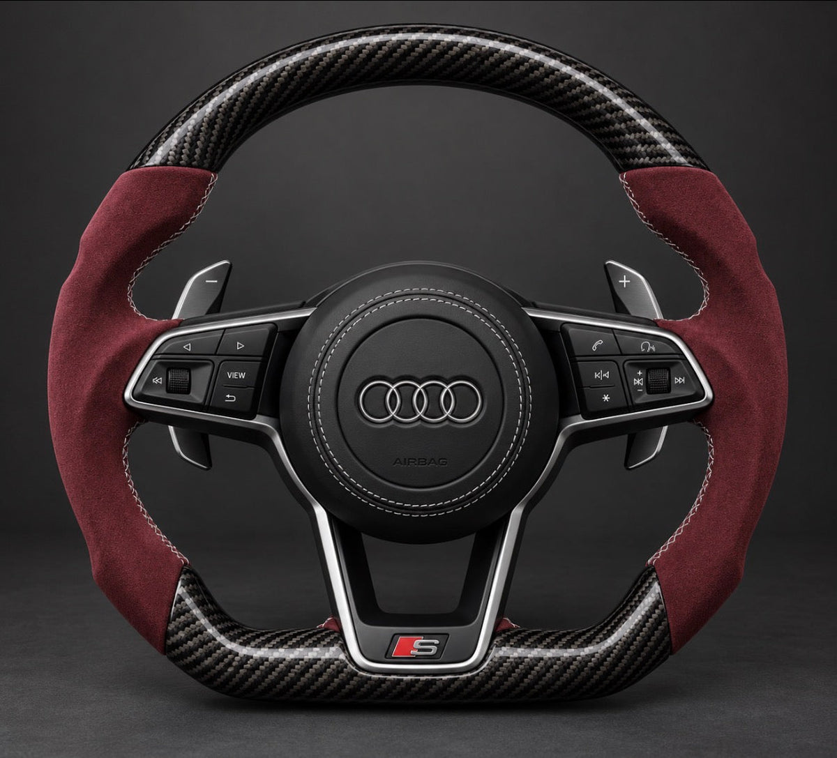Redline Carbon Steering Wheel - European
