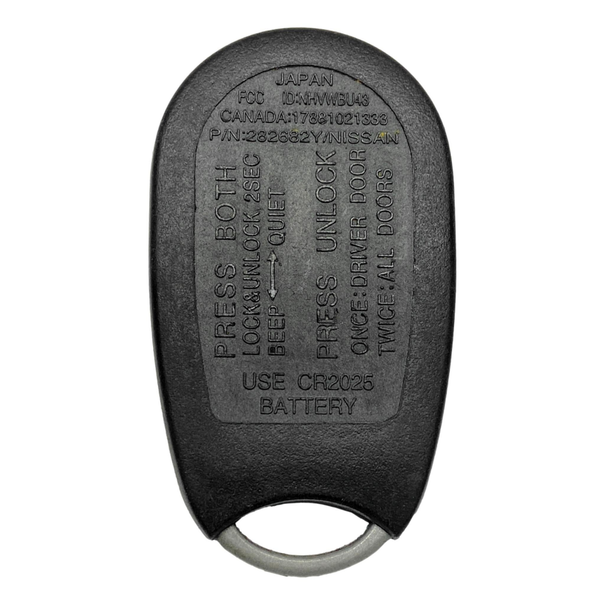 Nissan Maxima 2000-2001 OEM Keyless Entry Remote NHVWBU43
