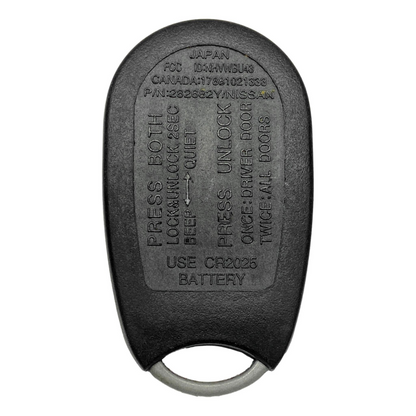 Nissan Maxima 2000-2001 OEM Keyless Entry Remote NHVWBU43