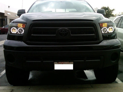 Spyder Toyota Tundra 07-13 Projector Headlights CCFL Halo LED Blk PRO-YD-TTU07-CCFL-BK 5030306