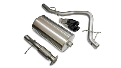 Corsa Performance 07-08 Chevrolet Tahoe 5.3L V8 Black Sport Cat-Back Exhaust