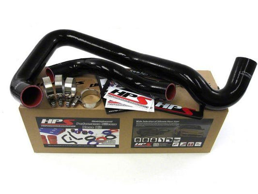 HPS Black Reinforced Silicone Radiator Hose Kit Coolant Ford 03-07 Excursion 6.0L Diesel w/ Mono Beam Suspension