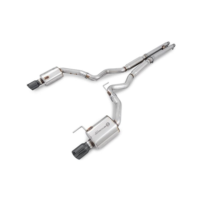 AWE Tuning 2015-2017 Mustang GT Cat-back Exhaust - Touring Edition (Diamond Black Tips)