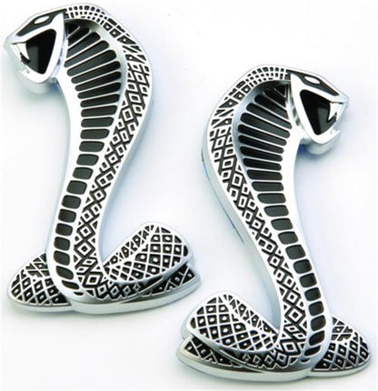 Ford Performance Parts Ford Racing 2007-2009 Mustang SVT Cobra Snake Fender Emblems