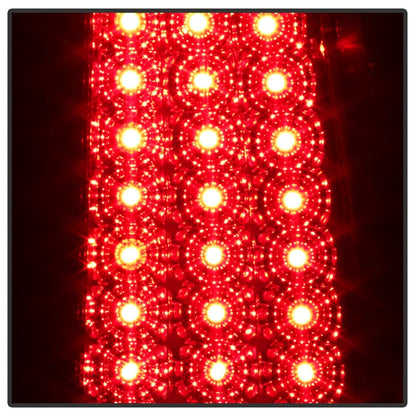SPYDER Xtune Chevy Silverado 1500/2500/3500 99-02 LED Tail Lights Red Clear ALT-ON-CS99-LED-RC 5008831