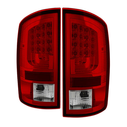 Spyder Dodge Ram 07-08 1500 Version 2 LED Tail Lights - Red Clear ALT-YD-DRAM06V2-LED-RC 5081971