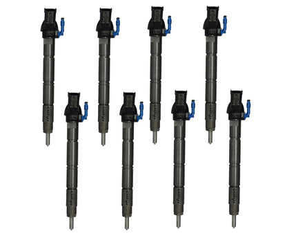 Exergy 11-19 Ford Power Stroke 6.7L Reman 30% Over Scorpion Injector - Set of 8