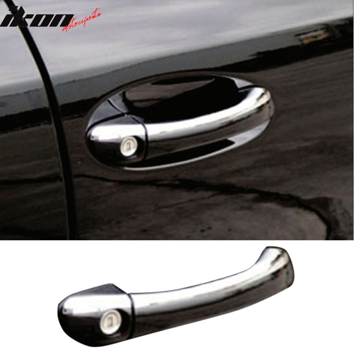 2001-2007 Benz W203 C-Class & W211 E-Class 4PCS Door Handle Cover ABS