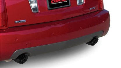 Corsa 05-07 Cadillac STS 4.6L 2.5in Axle-Back Dual Rear w Single 4in Black Pro-Series Tips 14157BLK