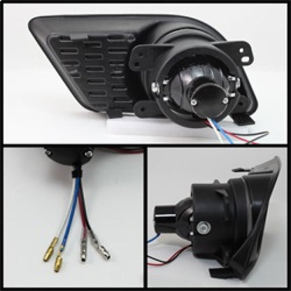 Spyder Dodge Charger 2011-2014 Halo Projector Fog Lights w/Switch Clear FL-P-DCH2011-C 5073273