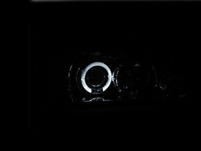 Anzo 1994-1998 Ford Mustang Projector Headlights w/ Halo Chrome 1pc