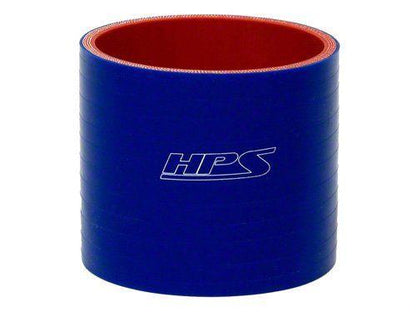 HPS 1" ID, 4" Length, Silicone Straight Coupler Hose, High Temp 4-ply Reinforced, 25mm ID, Blue