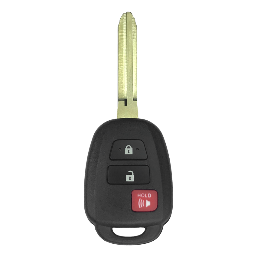 Toyota Tacoma 2015-2026 OEM 3 Button Remote Head Key FCC HYQ12BDP (H Chip)