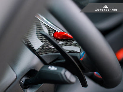 AutoTecknic Carbon Steering Wheel Top Cover - BMW G05 X5 | G06 X6 | G07 X7