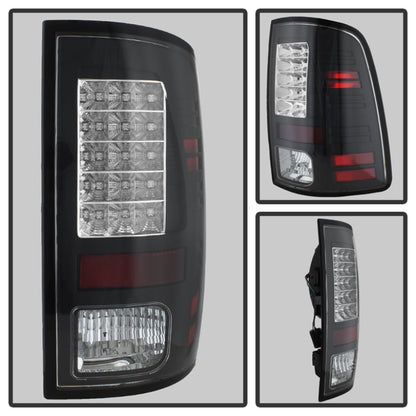 Spyder Dodge Ram 1500 13-14/Ram 2500 13-14 LED Tail Lights LED Model only - Blk ALT-YD-DRAM13-LED-BK 5077530
