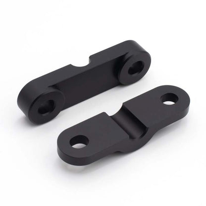 BLOX Racing 2-Pc Solid Shifter Bushing Kit Rear - Civic Integra - Black BXAC-00321-BK