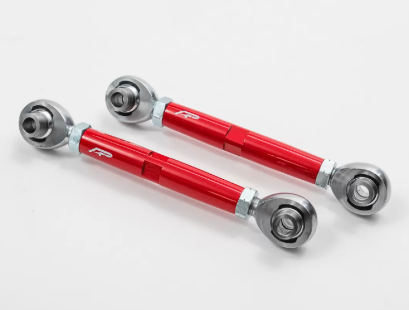 Agency Power 14-22 RZR XP 1000/ 16-22 Polaris RZR 1000 XP Turbo Red Adjustable Rear Sway Bar Links AP-RZR-205-RD